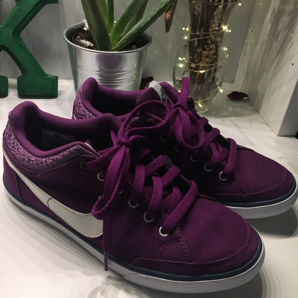 Purple Nike Shoes